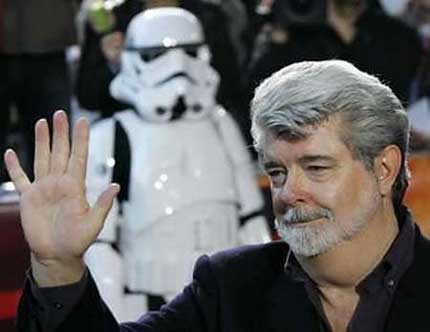 George Lucas at Ep3 Premier