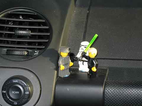 Lego Star Wars Figures on Chris' Dashboard