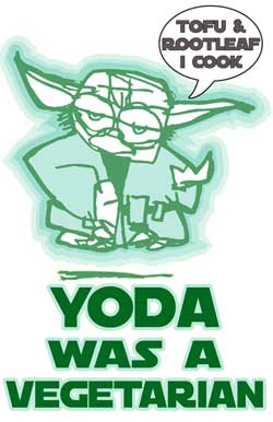 Yoda was a vegetarian